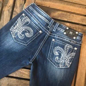 Miss Me Jeans Size 31W/32L Style JP5156B